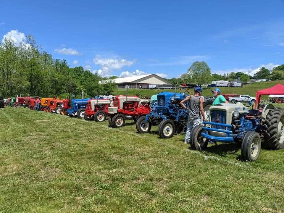 Spring Farmfest Ole Smoky Antique Tractor and Engine Association 2026 Tractor Show event at Haywood County Fairgrounds in Lake Junaluska, NC on June 5, 2026