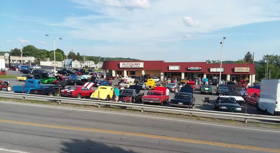 Valley Dairy Weekly Sunday Cruise-in event at Valley Dairy Restaurant in Johnstown, PA on June 28, 2026