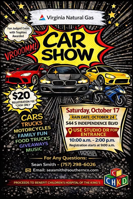 Virginia Natural Gas Car Show car show in Virginia Beach, VA