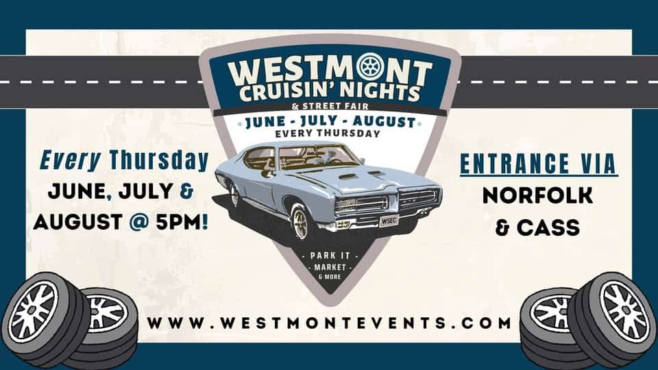 Westmont Cruisin' Nights & Street Fair event at Downtown Westmont in Westmont, IL on June 4, 2026