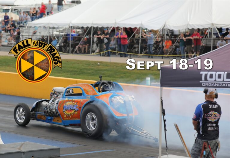 Rock Falls Raceway Fall Fuel Drags car show in Rock Falls, WI