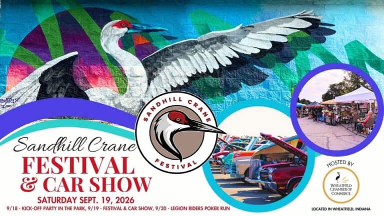 Sandhill Crane Festival & Car Show car show in Wheatfield, IN