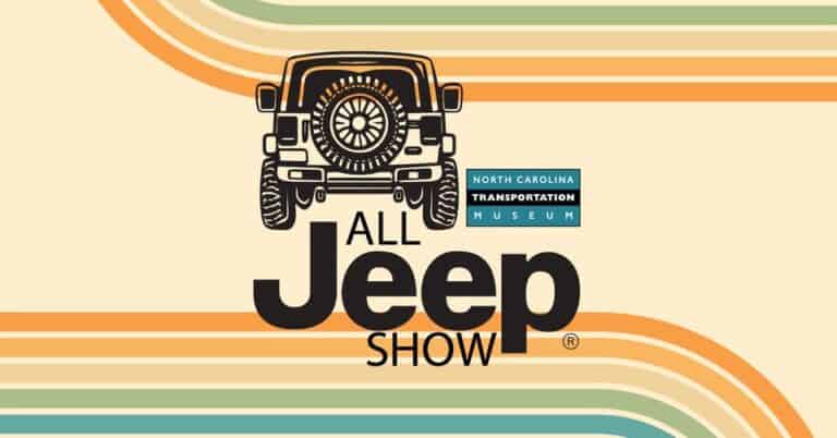 North Carolina Transportation Museum All Jeep Show car show in Spencer, NC