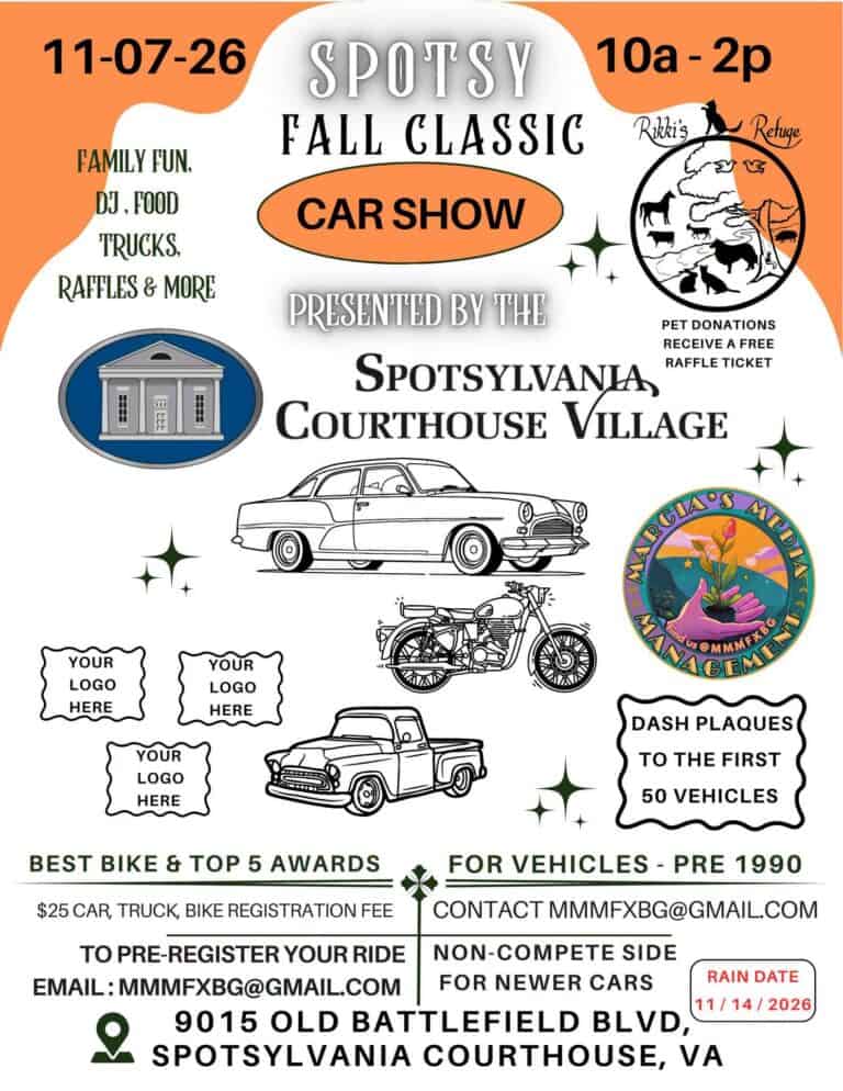 Spotsy Fall Classic Car Show car show in Spotsylvania, VA
