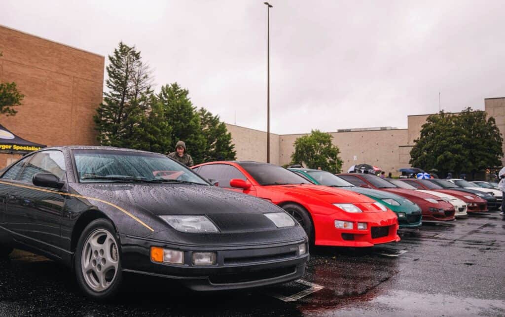 Caffeine & Octane Roll in - Approved Nissan Showcase Participants event at Macy's in Kennesaw, GA on August 2, 2026
