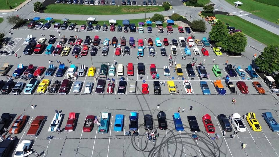 7th Annual Driving for Drama Benefit Car Show event at Community Bible Church in Marietta, PA on August 15, 2026