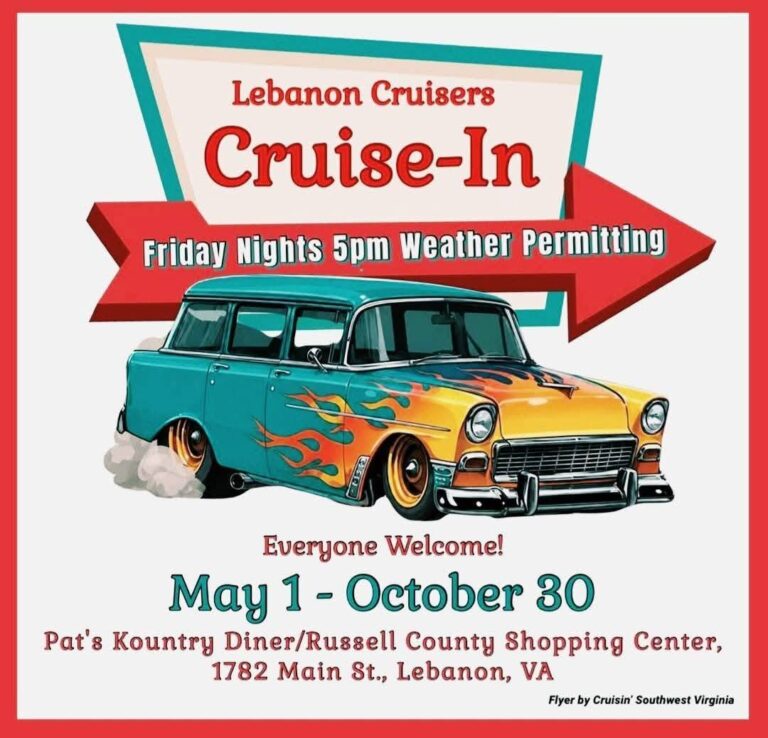Lebanon Cruisers Cruise-In car show in Lebanon, VA