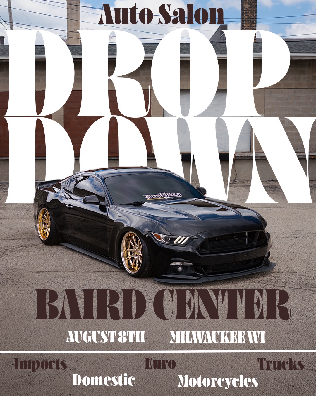 Baird Center Auto Salon event at Baird Center in Milwaukee, WI on August 8, 2026