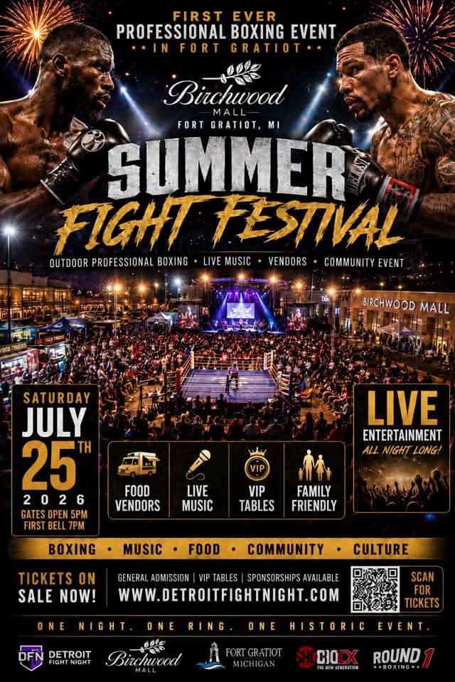 Birchwood Mall Summer Fight Festival event at Birchwood Mall in Fort Gratiot, MI on July 25, 2026