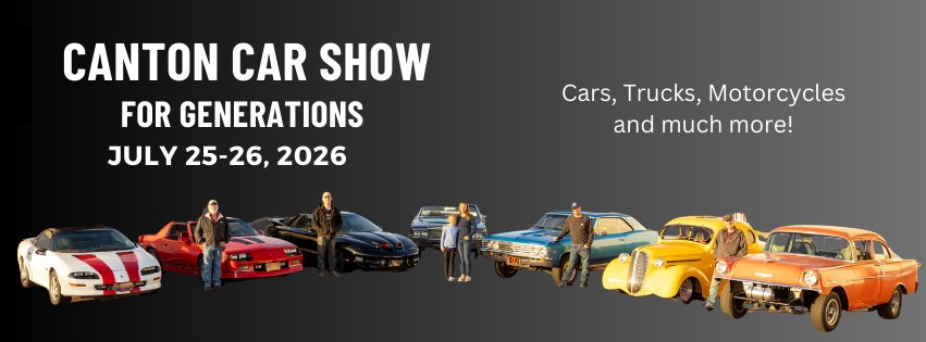 Canton Car Show for Generations event at 210 N Dakota St in Canton, SD on July 25, 2026