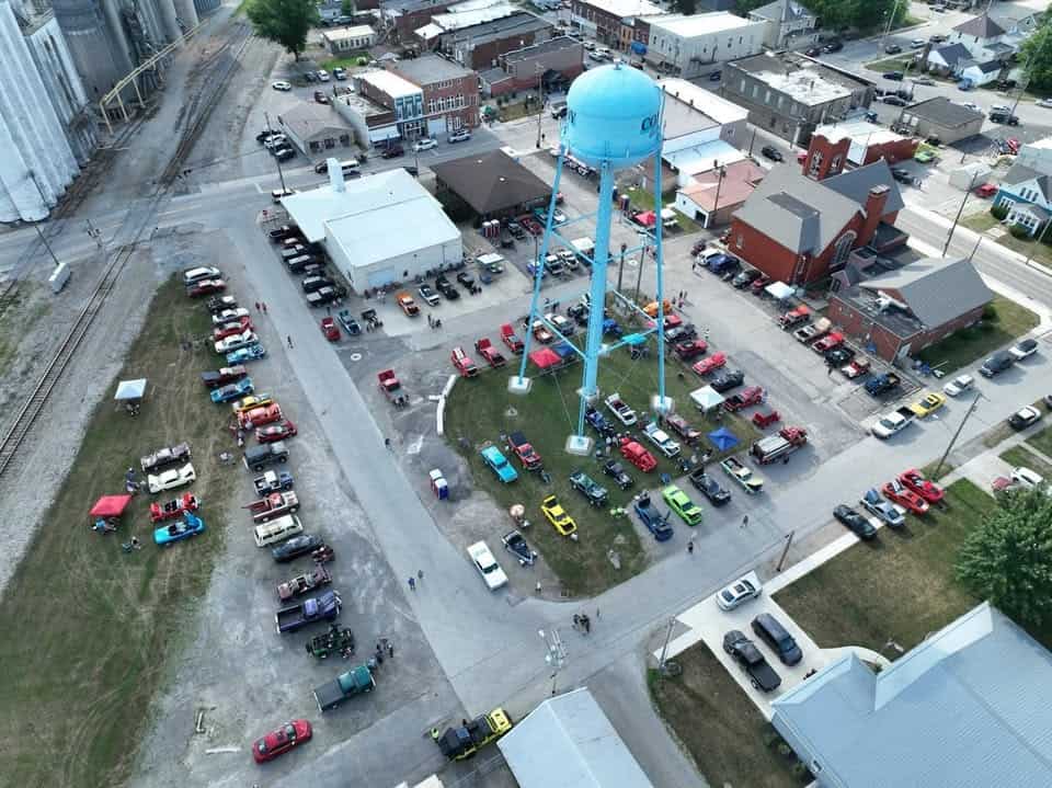 Convoy Community Days Car/Truck Show event at Convoy Water Tower in Convoy, OH on July 10, 2026