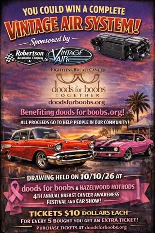 doods for boobs Breast Cancer Awareness Festival and Car Show car show in Canton, TX