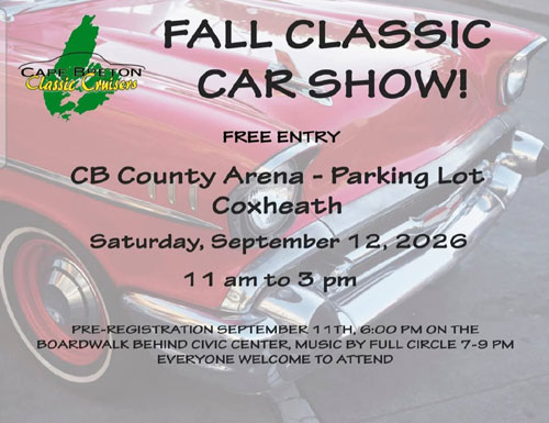 Fall Classic Car Show car show in Coxheath, NS
