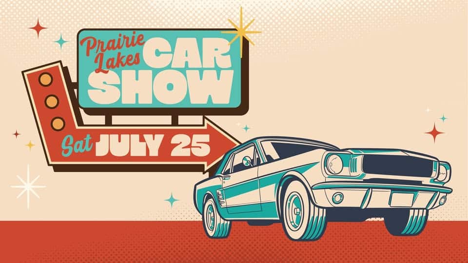 Prairie Lakes Car Show event at Prairie Lakes Church in Cedar Falls, IA on July 25, 2026