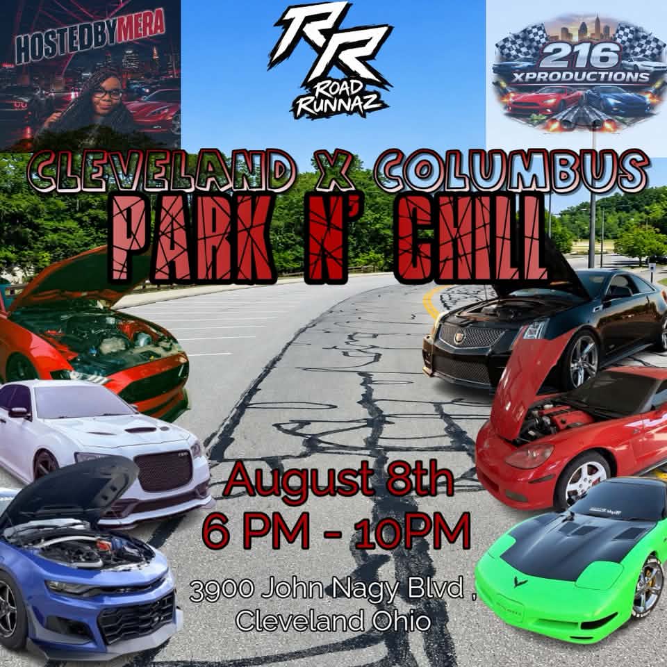 Road Runnaz Park N' Grill event at 3900 John Nagy Blvd in Cleveland, OH on August 8, 2026