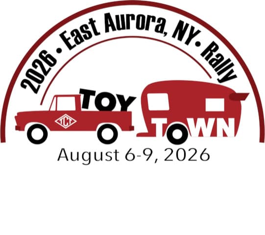 TCT Toy Town Rally event at Fireman's Field in East Aurora, NY on August 6, 2026