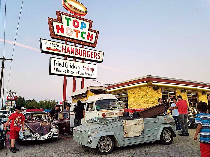 Top Notch Hamburgers Weekly Car Cruise event at Top Notch Hamburgers in Austin, TX on July 17, 2026