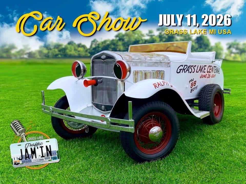 Traffic Jam'in Festival Car Show event at Kelly Express Wash in Grass Lake, MI on July 11, 2026
