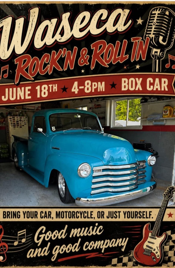 Waseca Rock N Roll in event at Downtown Waseca in Waseca, MN on June 18, 2026