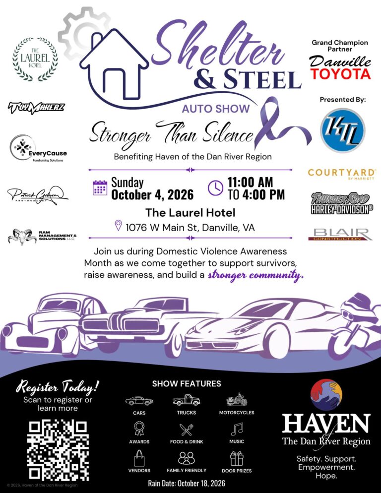 Shelter & Steel Auto Show car show in Danville, VA