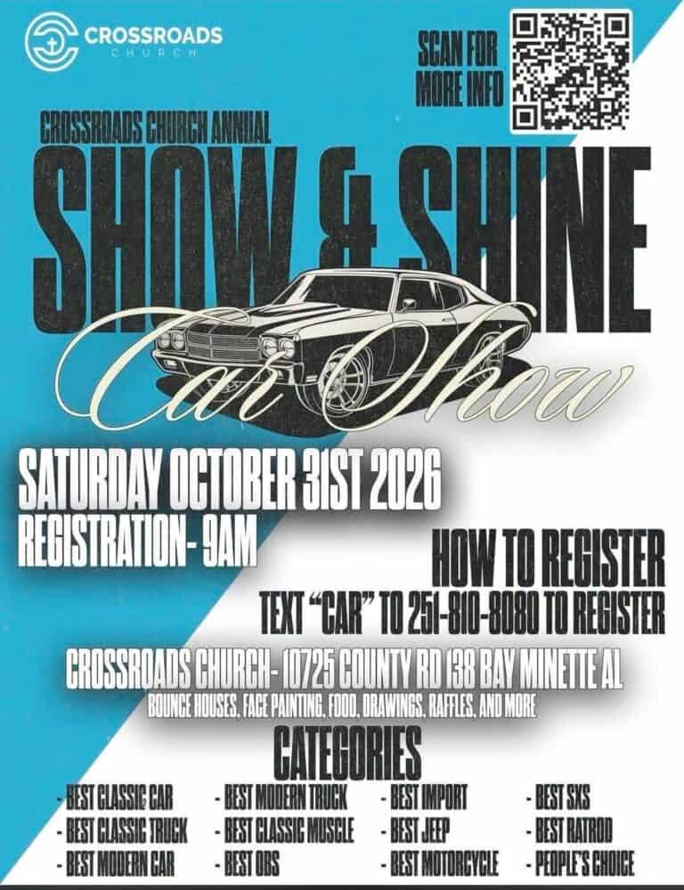 Crossroads Church Annual Show & Shine Car Show car show in Bay Minette, AL