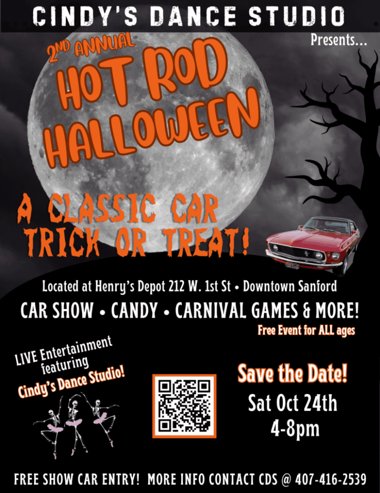 Hot Rod Halloween car show in Sanford, FL