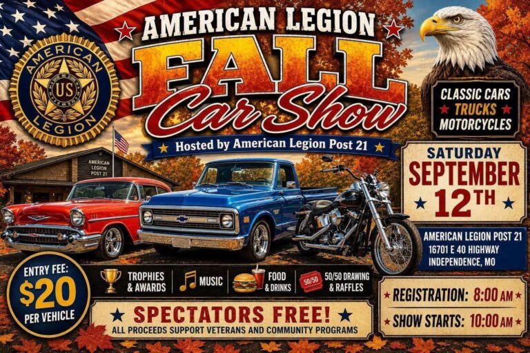 American Legion Post 21 Fall Car Show car show in Independence, MO