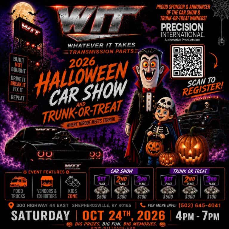 WIT Halloween Car Show and Trunk-or-Treat car show in Shepherdsville, KY