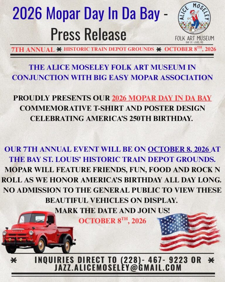 Mopar Day in Da Bay car show in Bay St. Louis, MS
