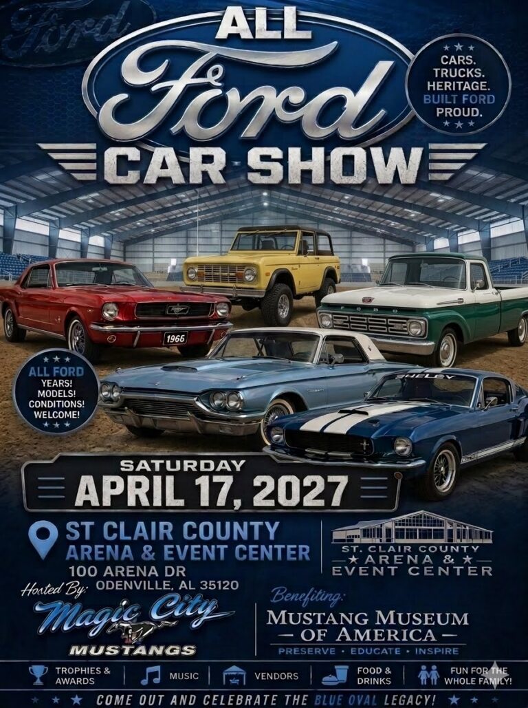 Magic City Mustangs All Ford Car Show car show in Odenville, AL