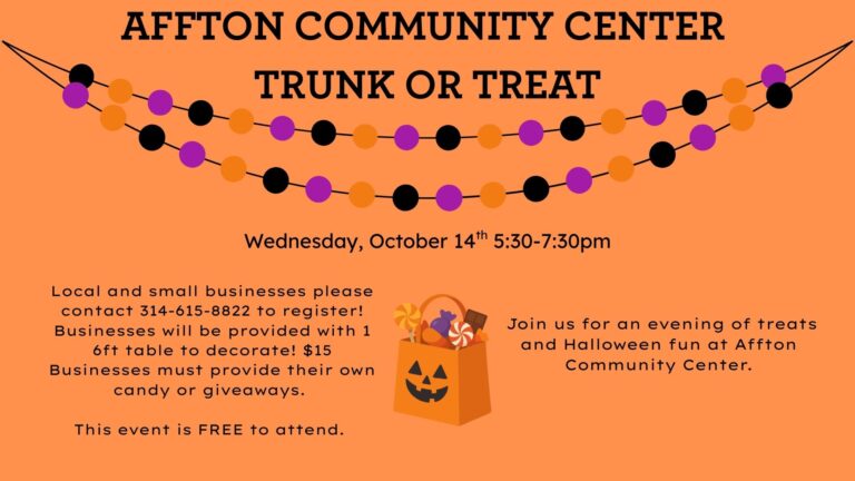Trunk or Treat at Affton Community Center car show in St. Louis, MO