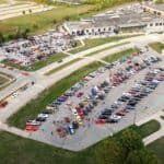 Des Moines Night Meet car show in Granger, IA