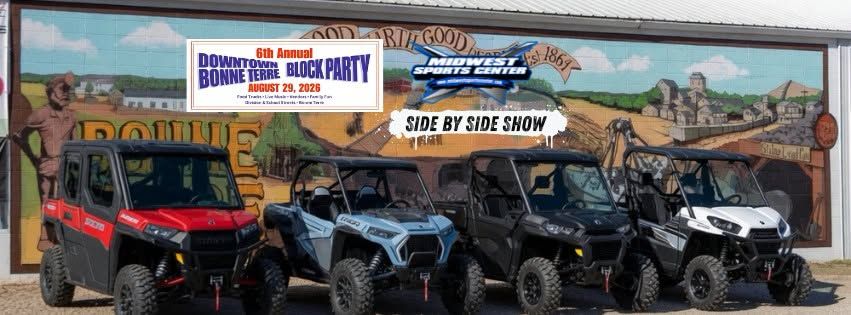6th Annual Downtown Bonne Terre Block Party event at Downtown Bonne Terre in Bonne Terre, MO on August 29, 2026