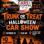 Trunk or Treat Halloween Car Show by Licking County Cars and Coffee car show in Newark, OH