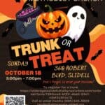 Trunk or Treat at Aldersgate United Methodist Church car show in Slidell, LA