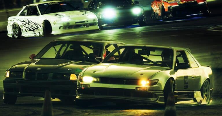DriftCon Afterdark car show in Monroe, WA