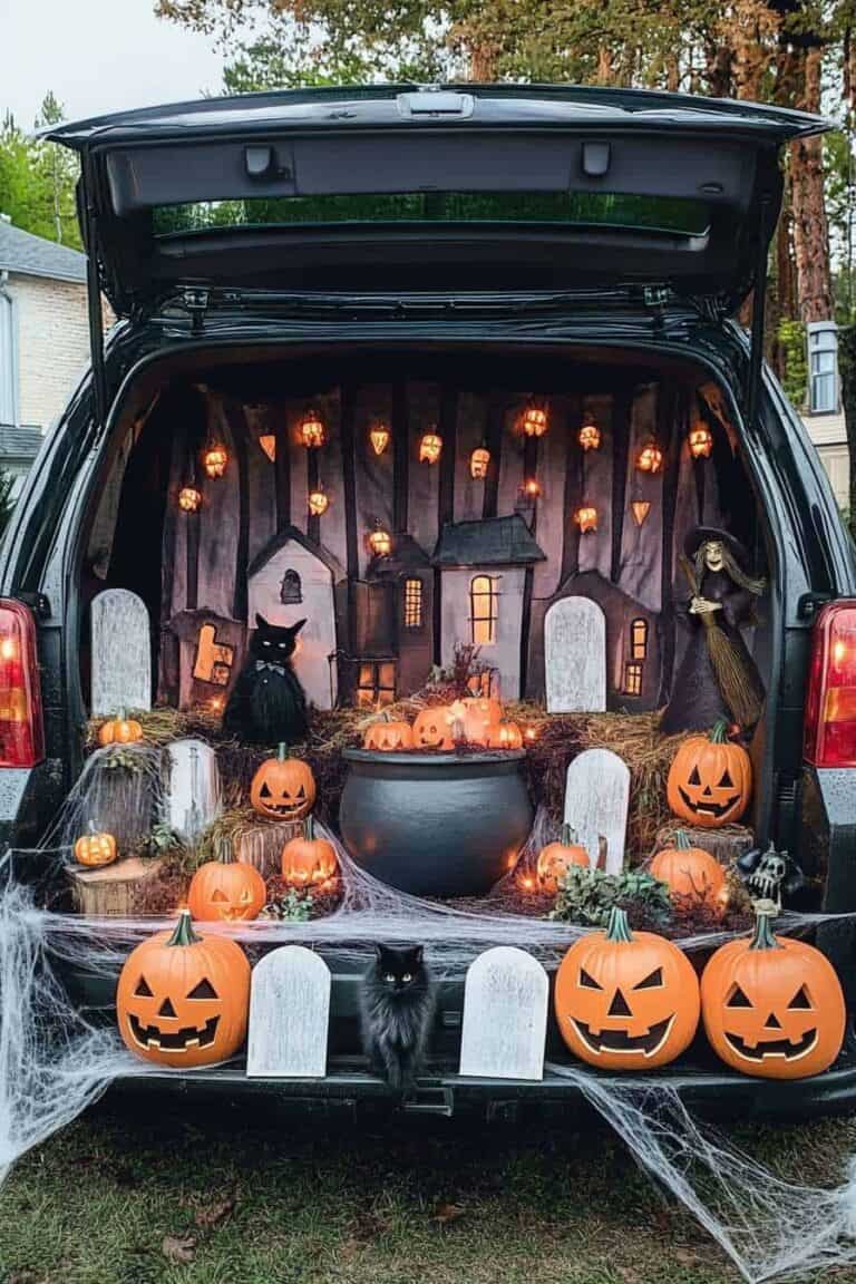 Trunk or Treat at ERC car show in Fulton, MO