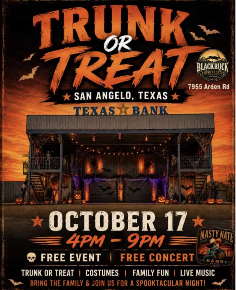 Trunk or Treat and Concert – San Angelo TX car show in San Angelo, TX