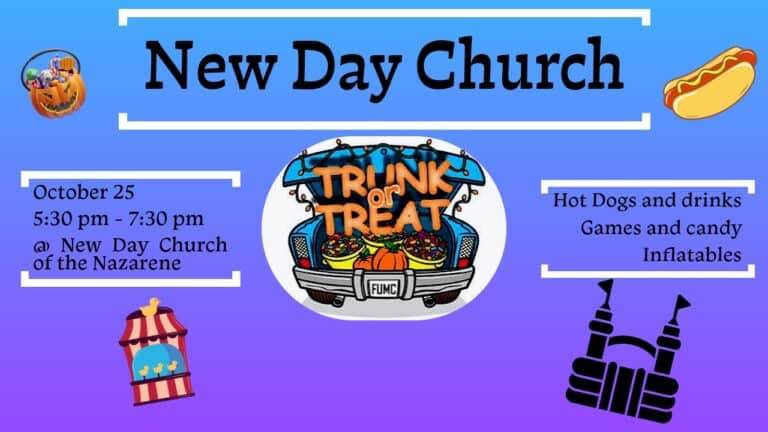 Trunk or Treat at New Day Church of the Nazarene car show in Warr Acres, OK