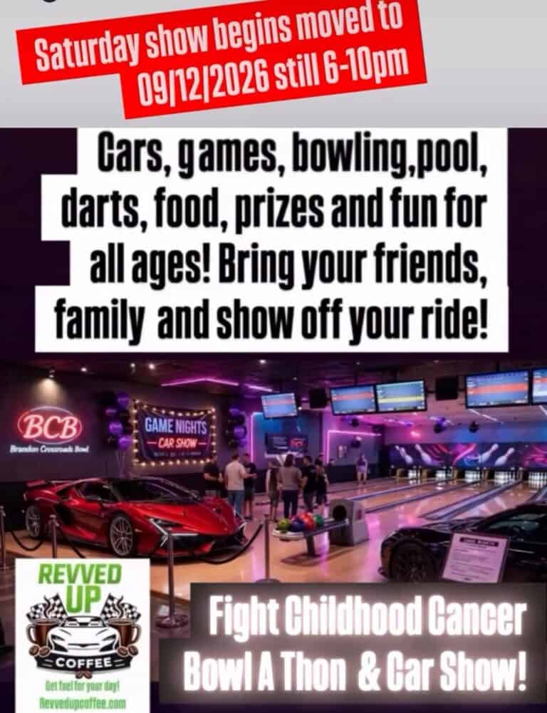 Fight Childhood Cancer Bowl-A-Thon & Car Show car show in Tampa, FL