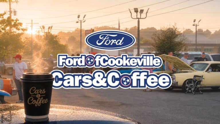 Ford of Cookeville Cars & Coffee event at Ford of Cookeville in Cookeville, TN on September 12, 2026