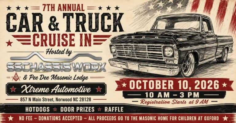 7th Annual Car & Truck Cruise in car show in Norwood, NC