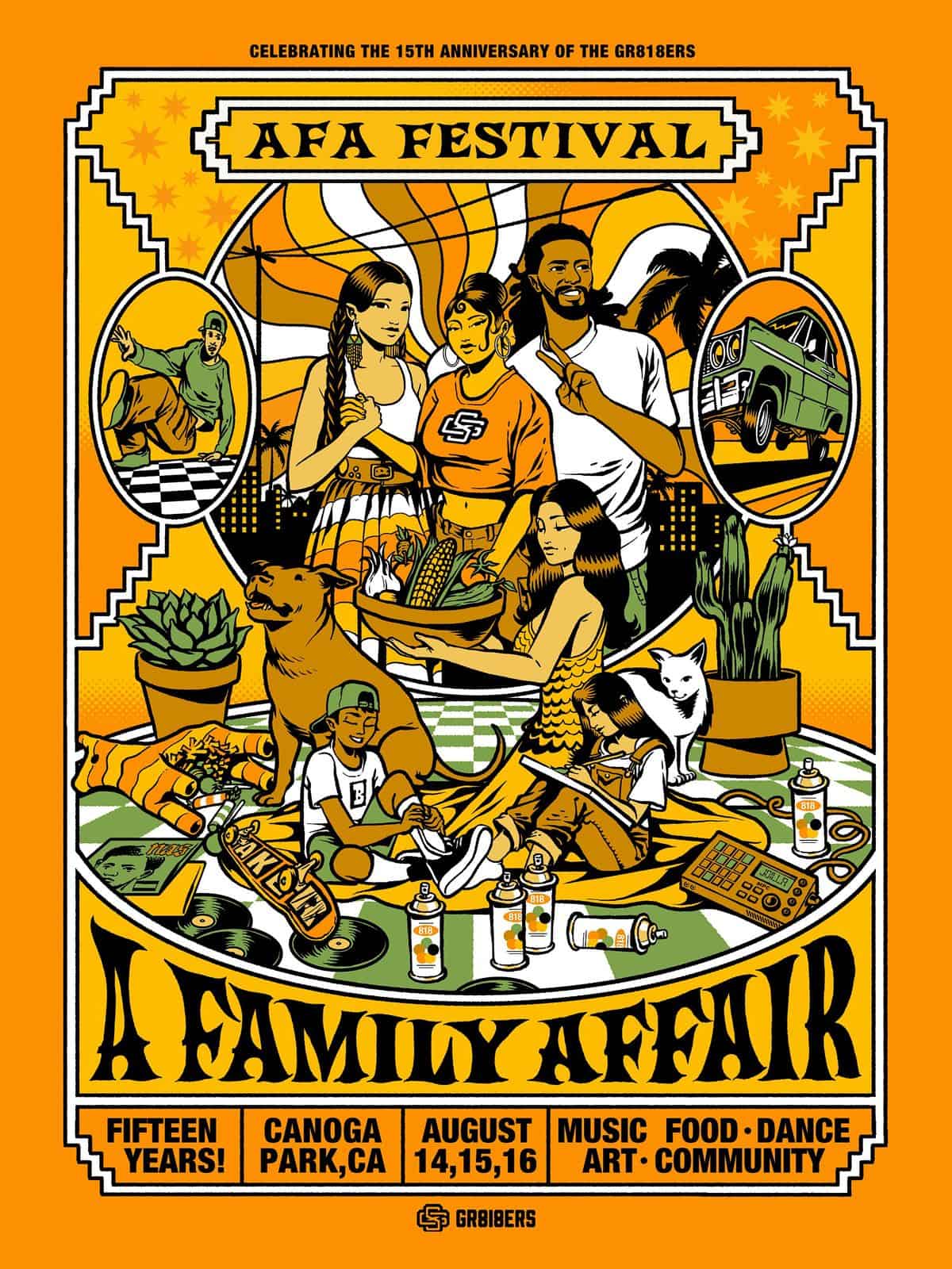 AFA Festival: a Family Affair event at Lanark Park in Canoga Park, CA on August 14, 2026