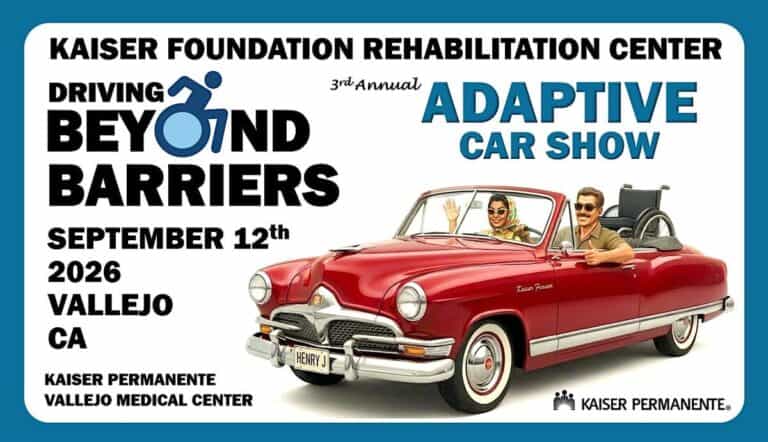 Kaiser Foundation Rehabilitation Center Driving Beyond Barriers Adaptive Car Show car show in Vallejo, CA