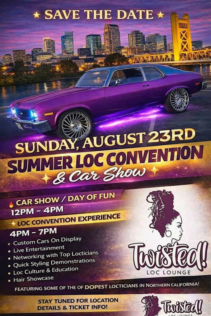 Summer LOC Convention & Car Show event at Rock & Brews in Sacramento, CA on August 23, 2026