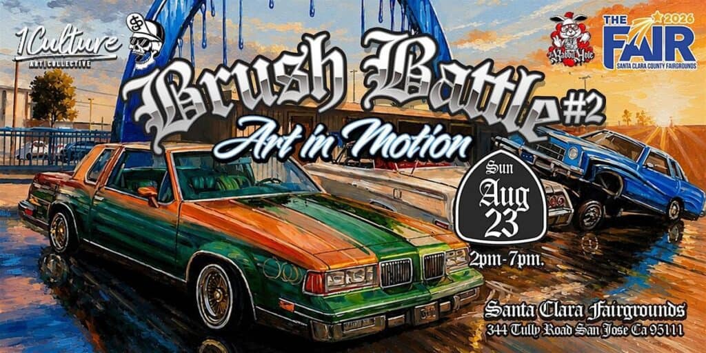 Brush Battle #2 Art in Motion event at Santa Clara County Fairgrounds in San Jose, CA on August 23, 2026