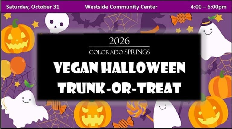 Colorado Springs Vegan Halloween Trunk-or-Treat car show in Colorado Springs, CO
