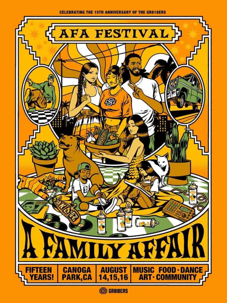 AFA Festival: a Family Affair event at Lanark Park in Canoga Park, CA on August 14, 2026