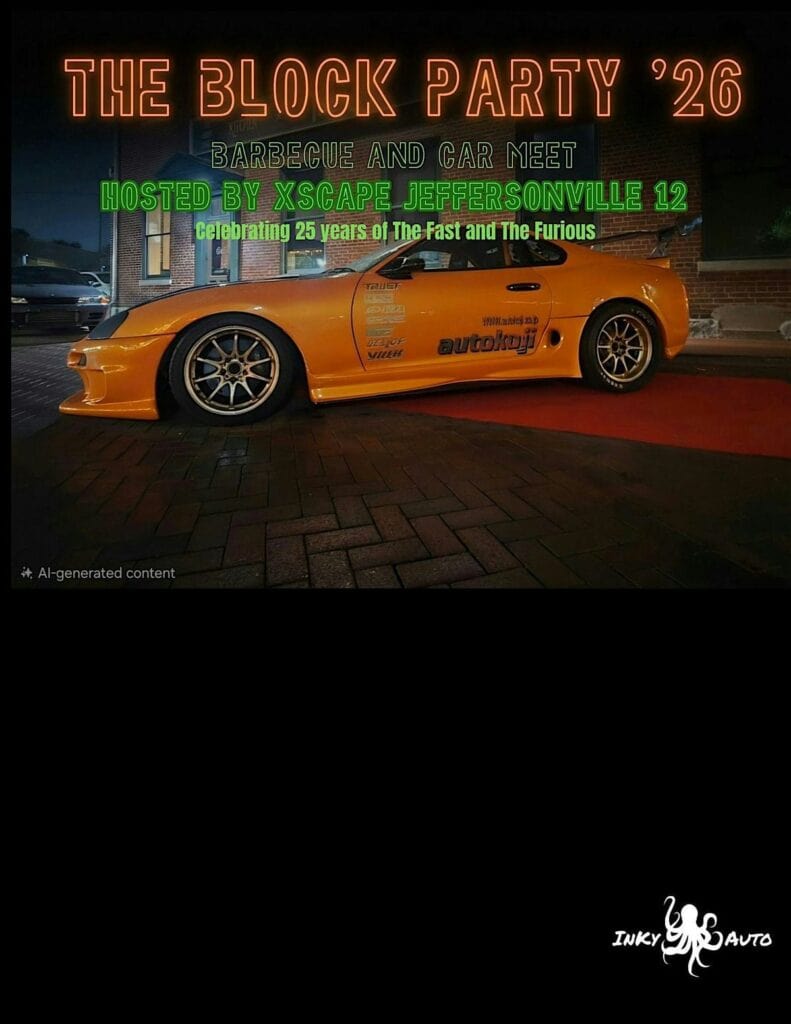 The Block Party '26 event at Xscape Jeffersonville 12 in Jeffersonville, IN on August 22, 2026
