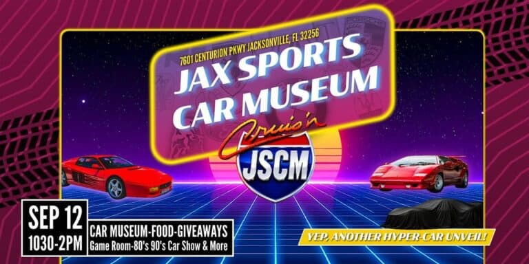 Jax Sports Car Museum Cruisin’ car show in Jacksonville, FL